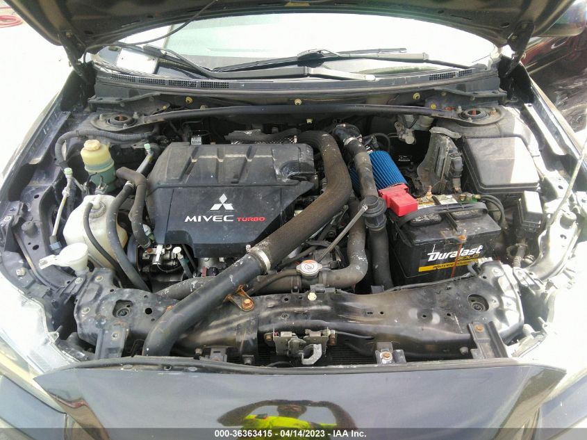 2013 MITSUBISHI LANCER RALLIART - JA32V6FV3DU022734
