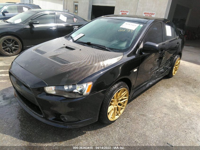 2013 MITSUBISHI LANCER RALLIART - JA32V6FV3DU022734