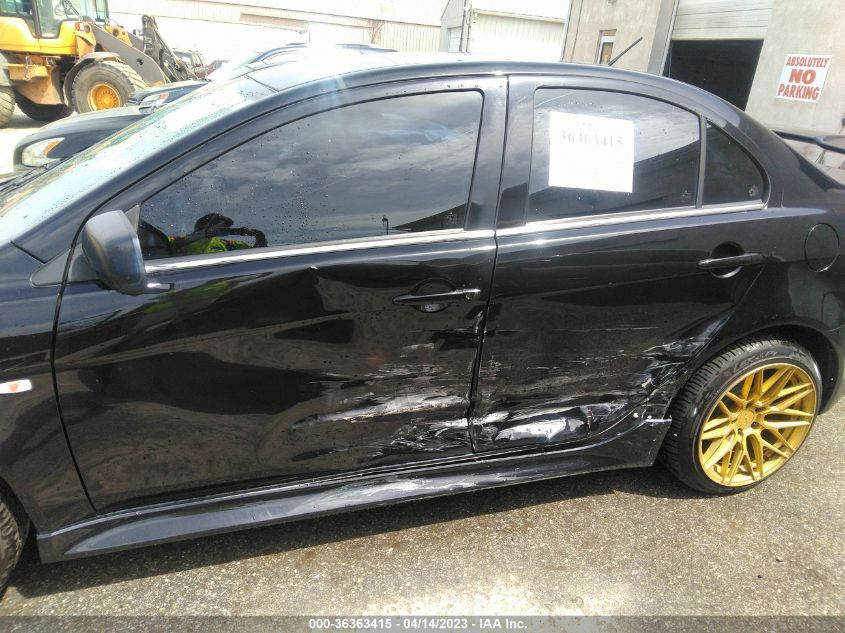 2013 MITSUBISHI LANCER RALLIART - JA32V6FV3DU022734