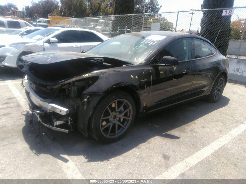 2021 TESLA MODEL 3 LONG RANGE - 5YJ3E1EB3MF097149