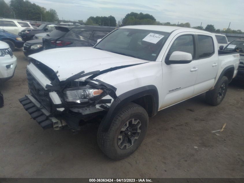 2022 TOYOTA TACOMA 4WD SR/SR5/TRD SPORT - 3TMCZ5AN2NM486356