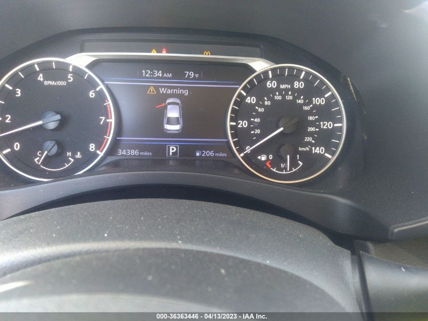 2022 NISSAN ALTIMA 2.5 SV - 1N4BL4DV2NN321079