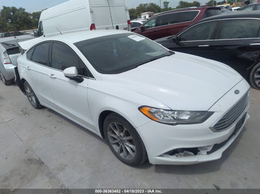 2017 FORD FUSION SE - 3FA6P0HD7HR189891