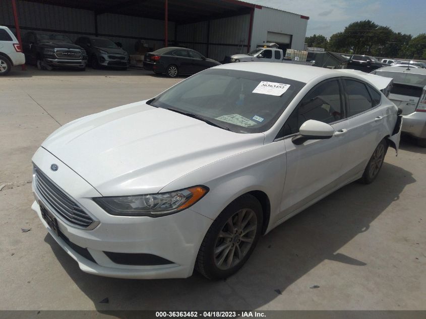 2017 FORD FUSION SE - 3FA6P0HD7HR189891