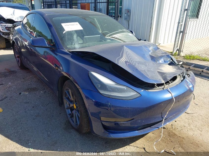 2021 TESLA MODEL 3 LONG RANGE - 5YJ3E1EB3MF993130