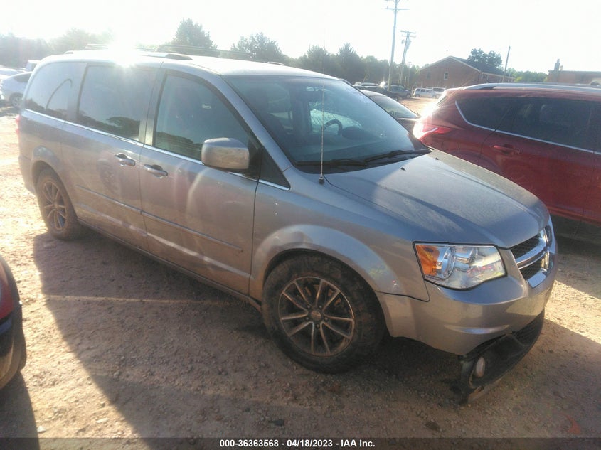 VIN 2C4RDGCG3HR554566 2017 DODGE GRAND CARAVAN SXT