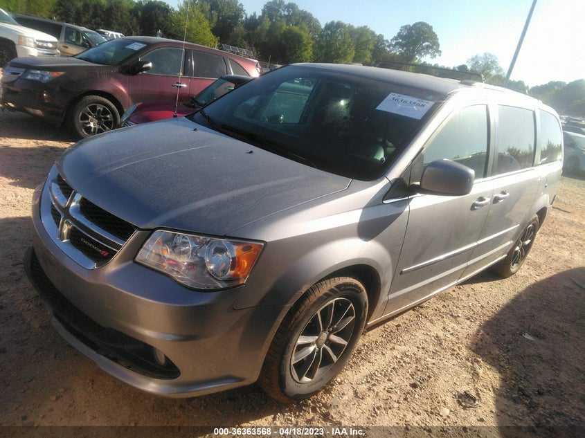 VIN 2C4RDGCG3HR554566 2017 DODGE GRAND CARAVAN SXT