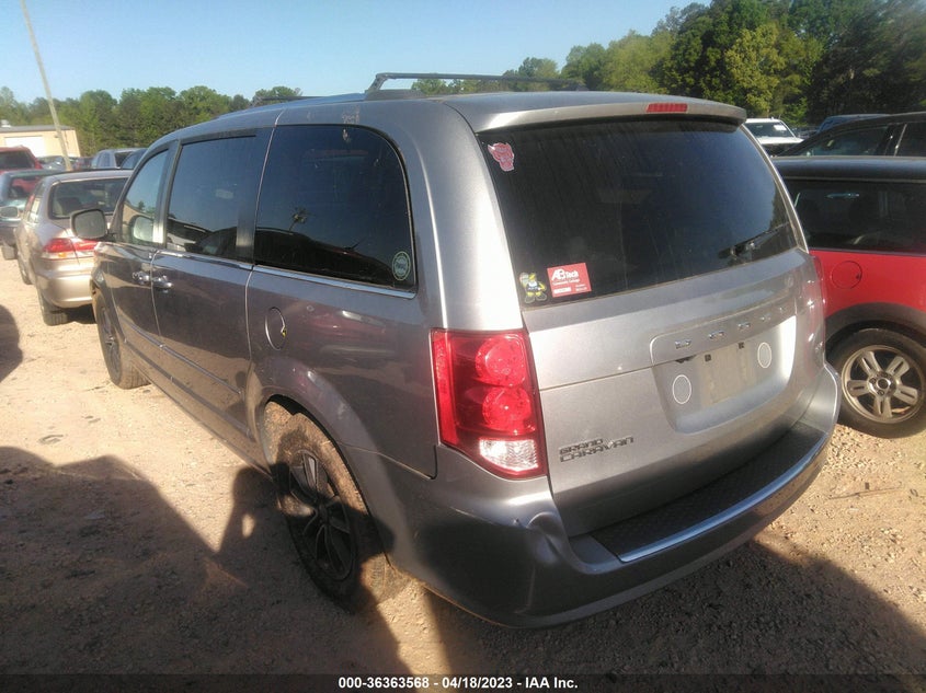 VIN 2C4RDGCG3HR554566 2017 DODGE GRAND CARAVAN SXT