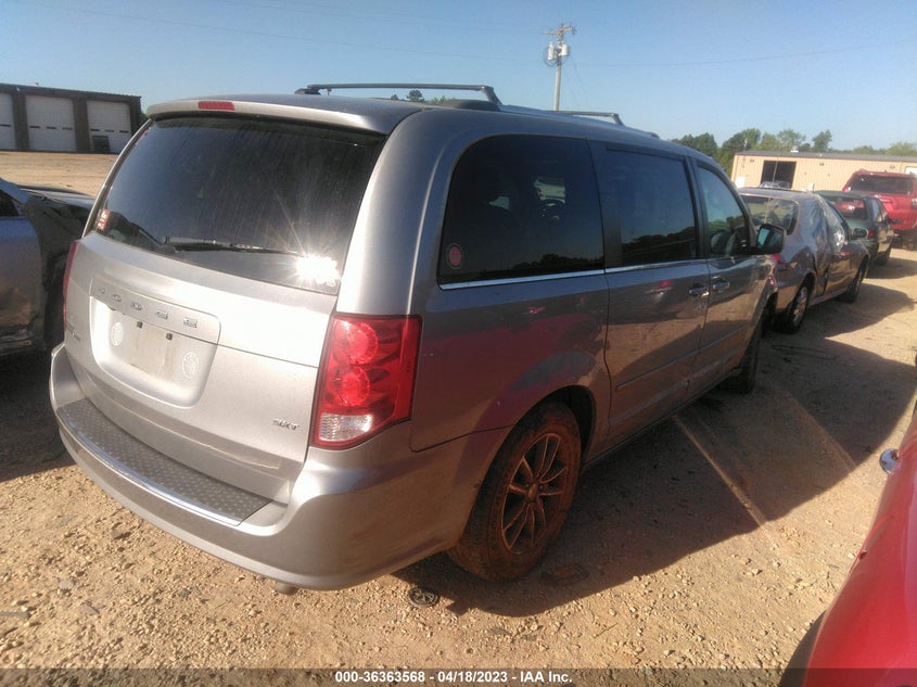 VIN 2C4RDGCG3HR554566 2017 DODGE GRAND CARAVAN SXT