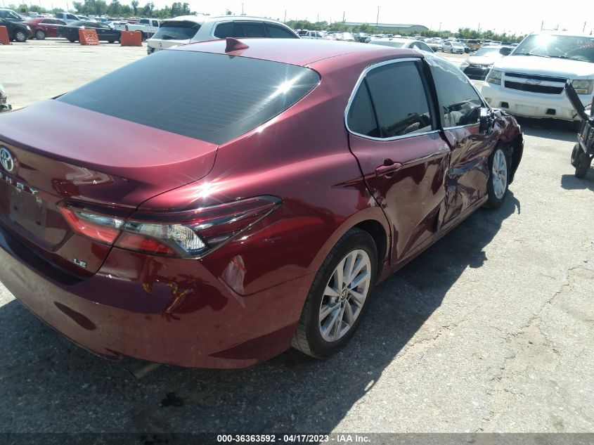 2021 TOYOTA CAMRY LE - 4T1C11AK6MU513389