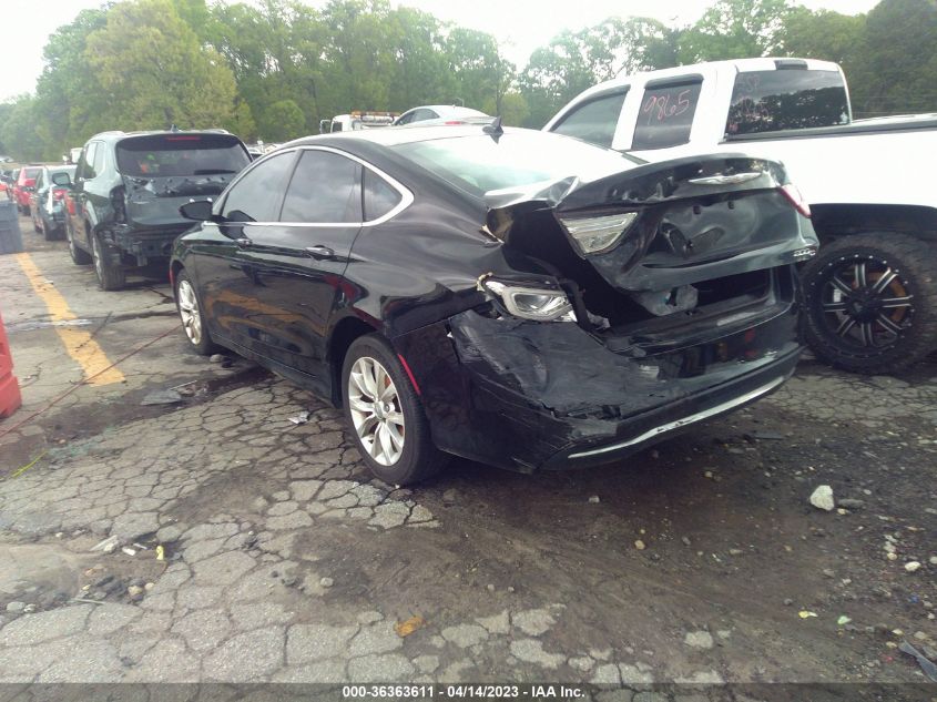 2016 CHRYSLER 200 C - 1C3CCCCB9GN107813