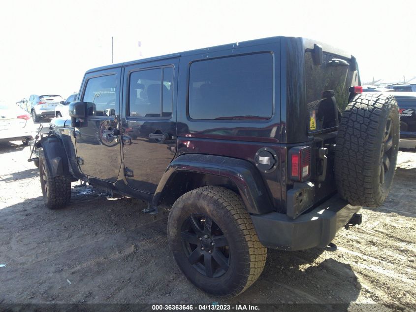 2014 JEEP WRANGLER UNLIMITED SAHARA - 1C4BJWEG6EL281094