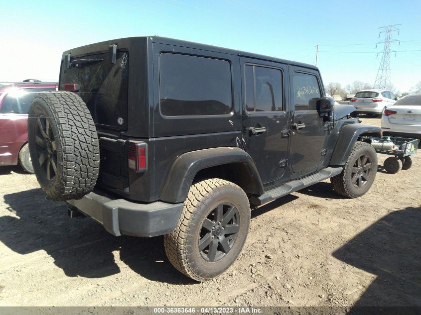 2014 JEEP WRANGLER UNLIMITED SAHARA - 1C4BJWEG6EL281094