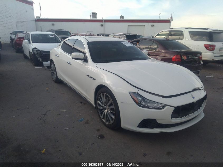 2015 MASERATI GHIBLI - ZAM57XSA1F1156983