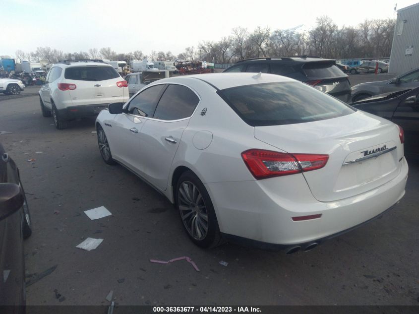 2015 MASERATI GHIBLI - ZAM57XSA1F1156983