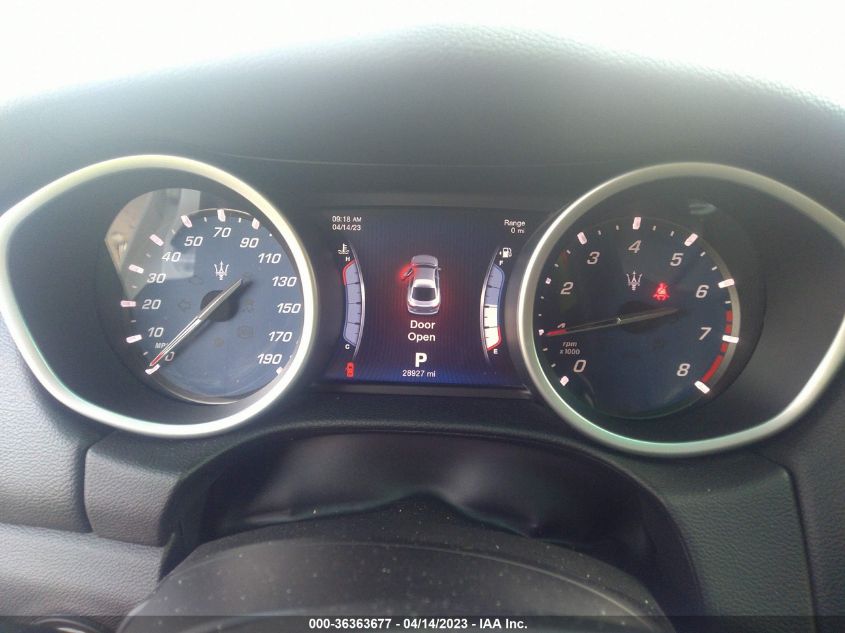 2015 MASERATI GHIBLI - ZAM57XSA1F1156983