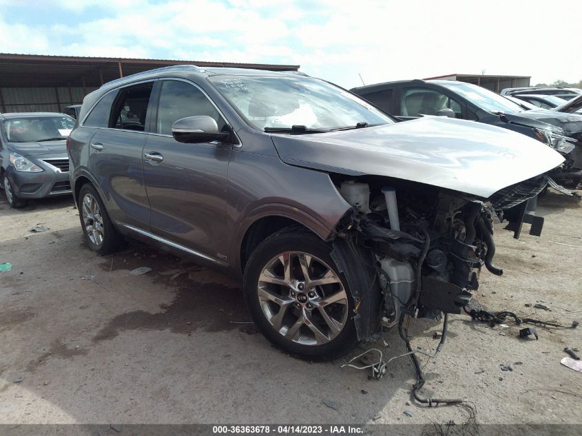 2019 KIA SORENTO SX LIMITED V6 - 5XYPKDA55KG502624