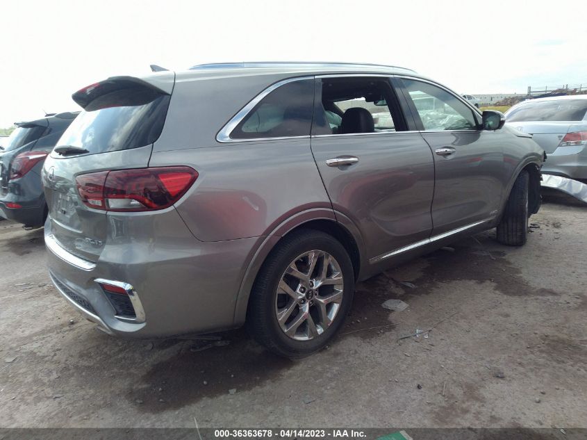 2019 KIA SORENTO SX LIMITED V6 - 5XYPKDA55KG502624