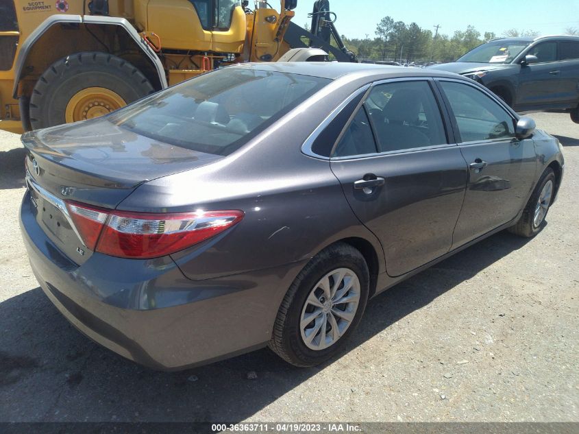 2016 TOYOTA CAMRY XLE/SE/LE/XSE - 4T4BF1FK4GR570965