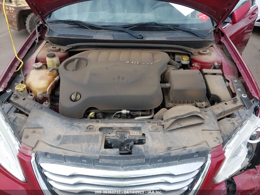 2013 CHRYSLER 200 TOURING - 1C3CCBBG4DN658816