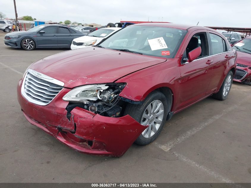 2013 CHRYSLER 200 TOURING - 1C3CCBBG4DN658816
