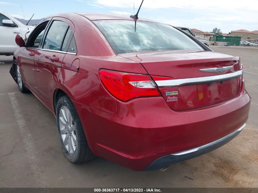 2013 CHRYSLER 200 TOURING - 1C3CCBBG4DN658816