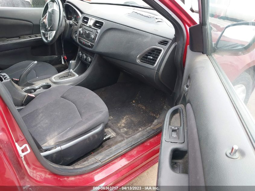 2013 CHRYSLER 200 TOURING - 1C3CCBBG4DN658816