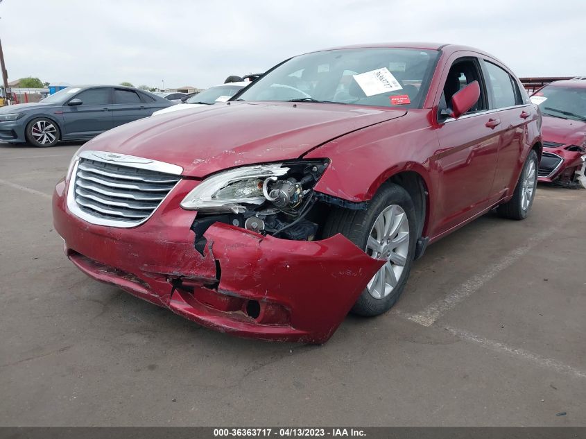 2013 CHRYSLER 200 TOURING - 1C3CCBBG4DN658816