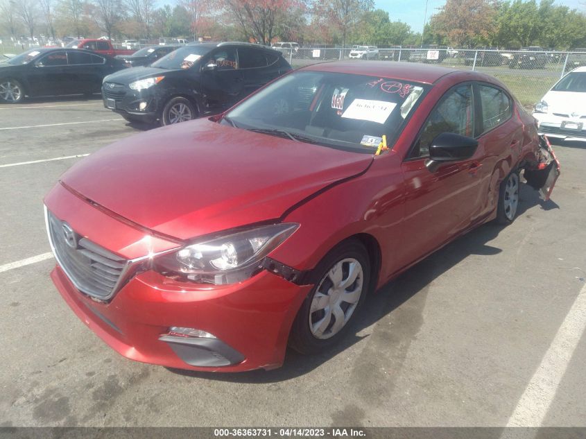2014 MAZDA MAZDA3 I SV - JM1BM1T76E1125811