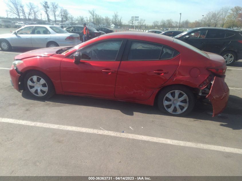 2014 MAZDA MAZDA3 I SV - JM1BM1T76E1125811
