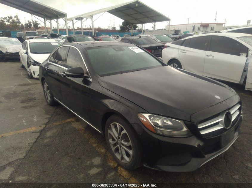2016 MERCEDES-BENZ C-CLASS C 300 - 55SWF4JB2GU150864