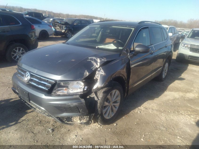 2018 VOLKSWAGEN TIGUAN SEL/SE - 3VV2B7AXXJM141228