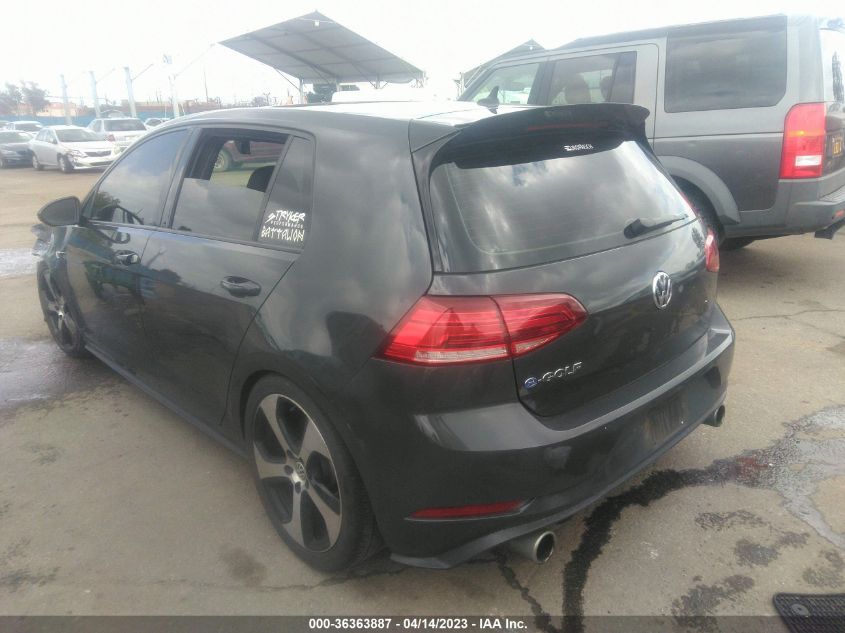 2019 VOLKSWAGEN GOLF GTI S/SE/AUTOBAHN - 3VW6T7AU9KM004766