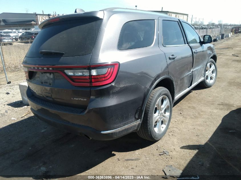 2014 DODGE DURANGO LIMITED - 1C4RDJDG6EC586413