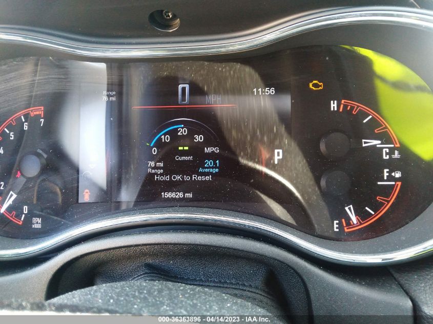 2014 DODGE DURANGO LIMITED - 1C4RDJDG6EC586413