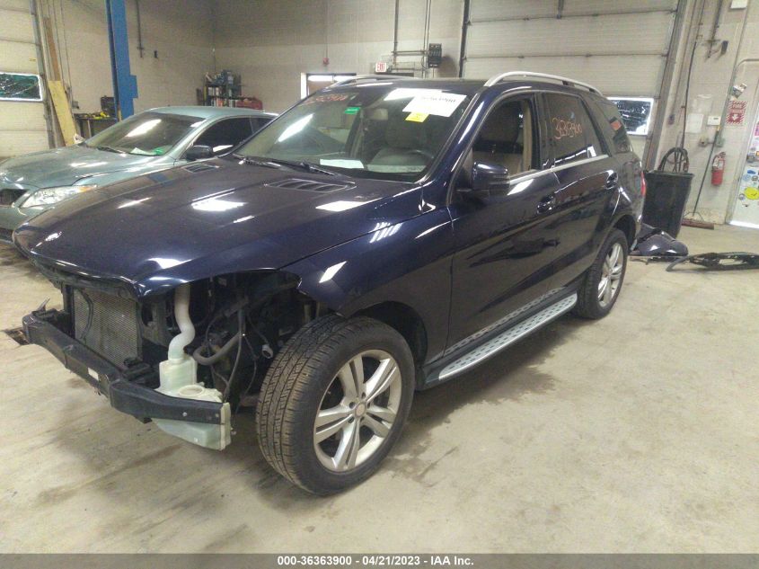 2013 MERCEDES-BENZ M-CLASS ML 350 - 4JGDA5HB0DA255602