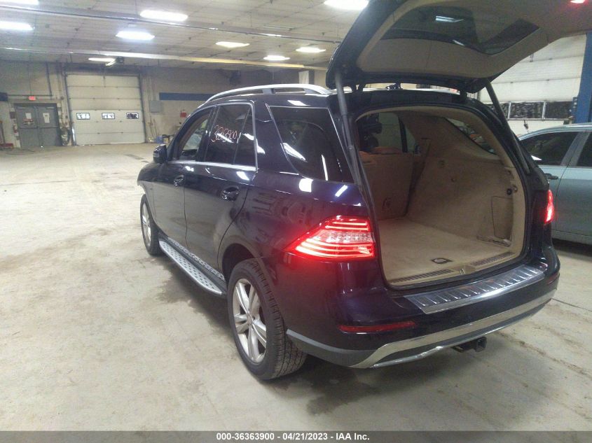 2013 MERCEDES-BENZ M-CLASS ML 350 - 4JGDA5HB0DA255602
