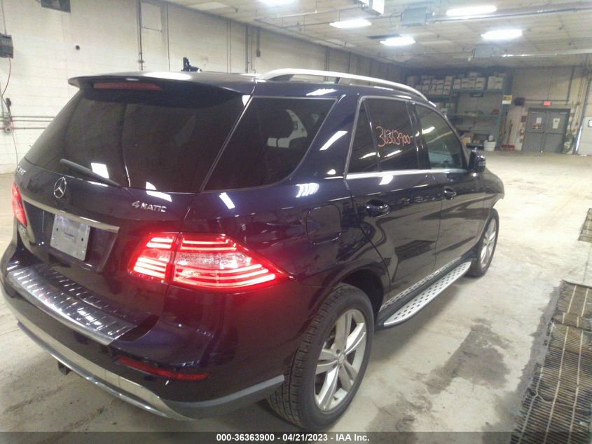 2013 MERCEDES-BENZ M-CLASS ML 350 - 4JGDA5HB0DA255602