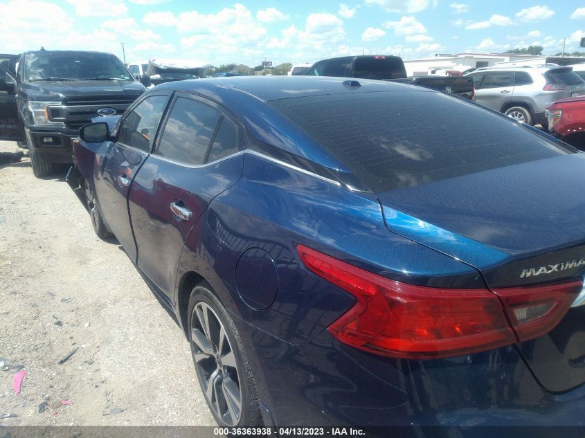 2017 NISSAN MAXIMA S - 1N4AA6AP2HC389577