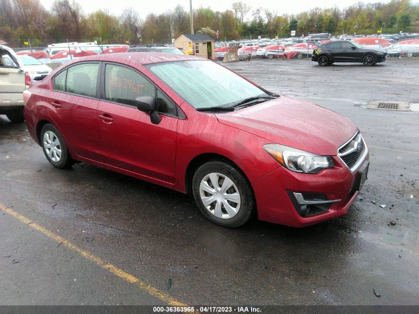 2016 SUBARU IMPREZA SEDAN - JF1GJAA65GG008932