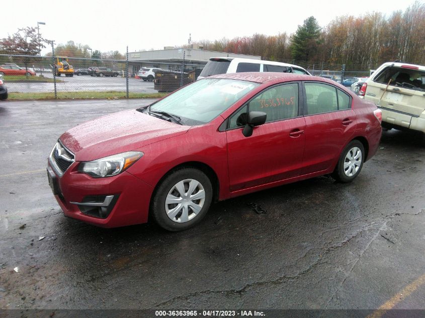 2016 SUBARU IMPREZA SEDAN - JF1GJAA65GG008932