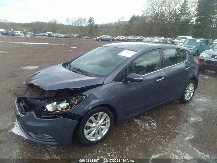 2015 KIA FORTE 5-DOOR EX - KNAFX5A85F5364771
