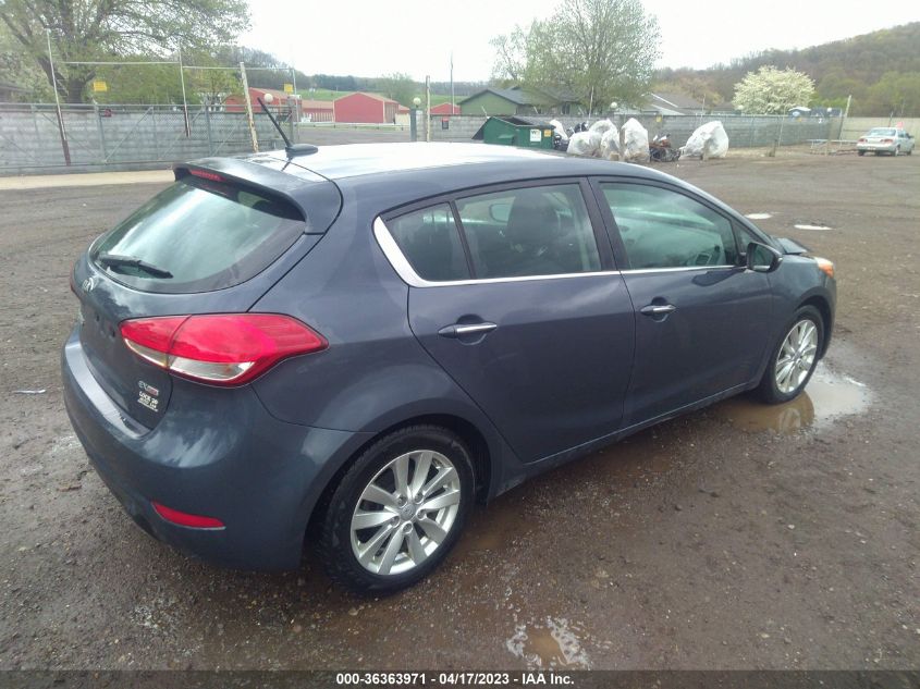 2015 KIA FORTE 5-DOOR EX - KNAFX5A85F5364771