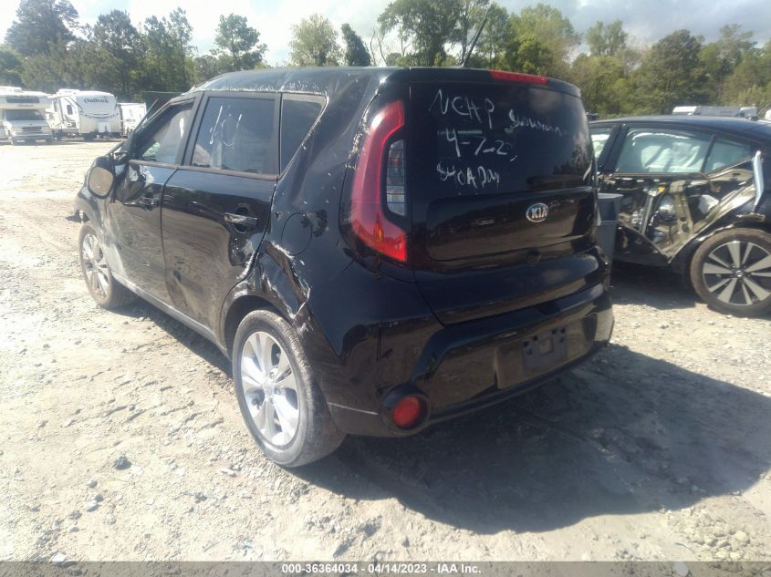 2016 KIA SOUL + - KNDJP3A59G7241519