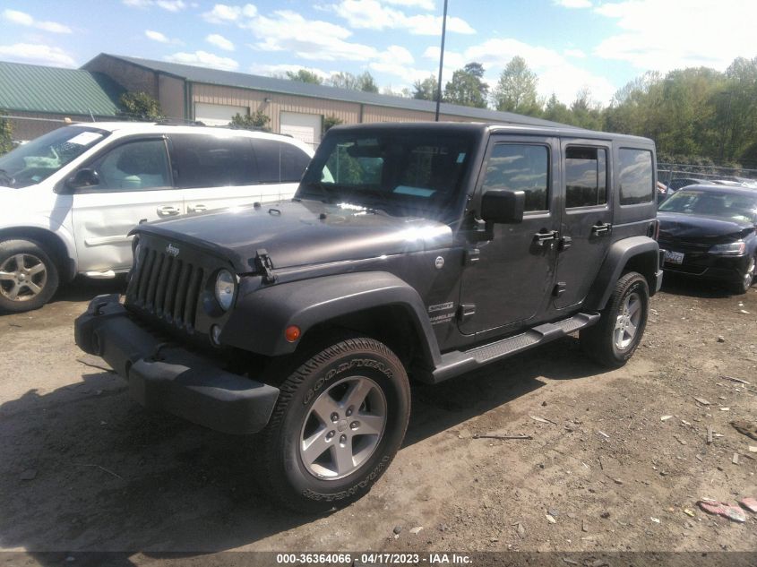2016 JEEP WRANGLER UNLIMITED SPORT - 1C4BJWDG4GL263519