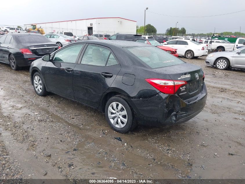 2015 TOYOTA COROLLA L/LE/S/S PLUS/LE PLUS - 2T1BURHE1FC310402