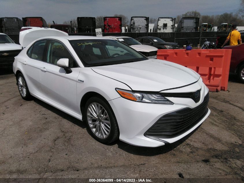 2020 TOYOTA CAMRY HYBRID XLE - 4T1F31AK8LU536341