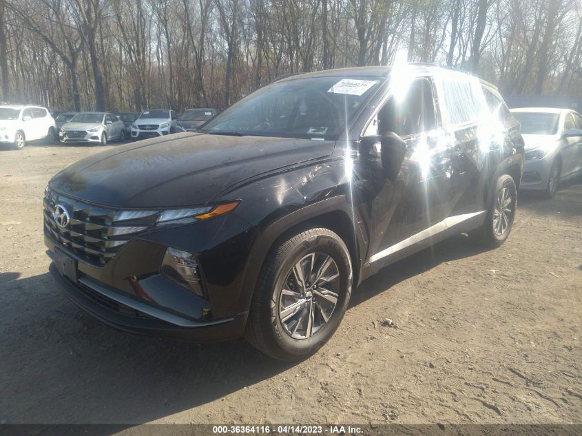 2022 HYUNDAI TUCSON HYBRID BLUE KM8JBCA10NU040730