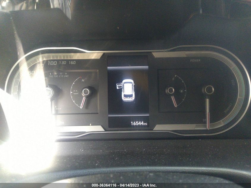 2022 HYUNDAI TUCSON HYBRID BLUE KM8JBCA10NU040730