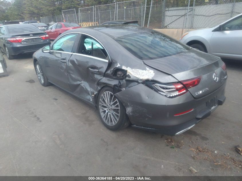 2020 MERCEDES-BENZ CLA CLA 250 - W1K5J4HB5LN088458